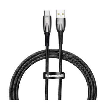 USB Cable Baseus Glimmer Series Fast Charging Type-C 100W (1m) black 13029 фото