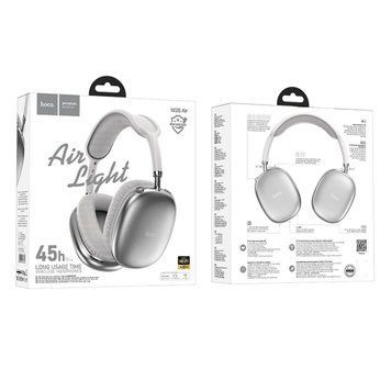 Навушники Big Bluetooth Hoco Apple AirPods W35 AIR silver 33559 фото