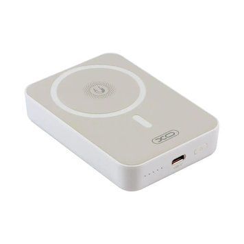 Power bank 10 000 mah XO PR161 Magnetic Wireless 15W/QC22.5W/PD20W white 00669 фото