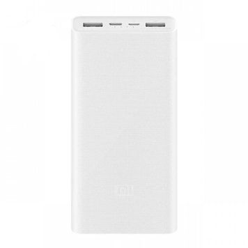 Power bank 20000 mAh Xiaomi 3 18W VXN4258CN White 33710 фото