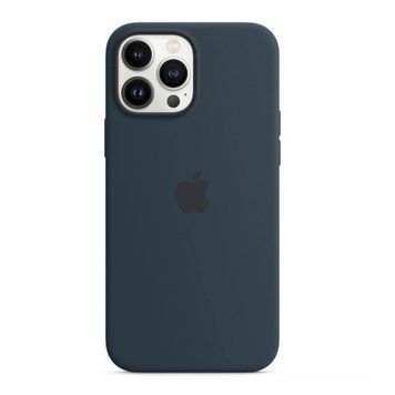 Silicone case iPhone 13 Pro with MagSafe midnight 04614 фото