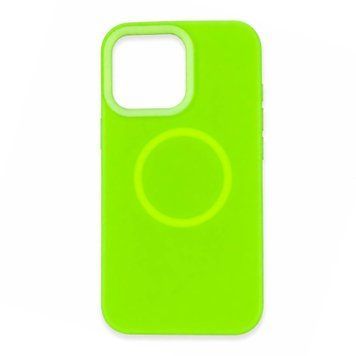 Силікон iPhone 15 Pro Max Smooth MagSafe green 47329 фото