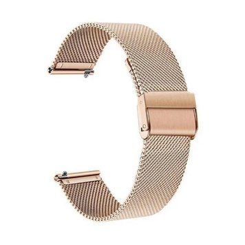 Універсальний ремінець 20mm Milanese Loop rose gold 29508 фото