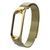 Ремінець Xiaomi Mi Band 5/6 Milanese Loop magnet ombre gold-green 06919 фото