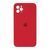 Silicone case Full camera iPhone 15 Pro Max crimson 32290 фото