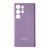 Silicone cover Full Samsung S22 Ultra lilac 35185 фото