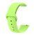 Універсальний ремінець 22mm silicone lime green 38893 фото