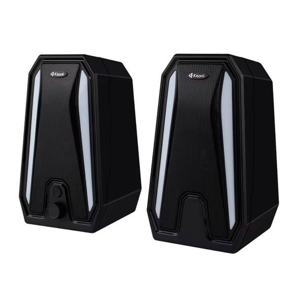 Колонка для комп'ютера Kisonli X10 RGB black 46950 фото