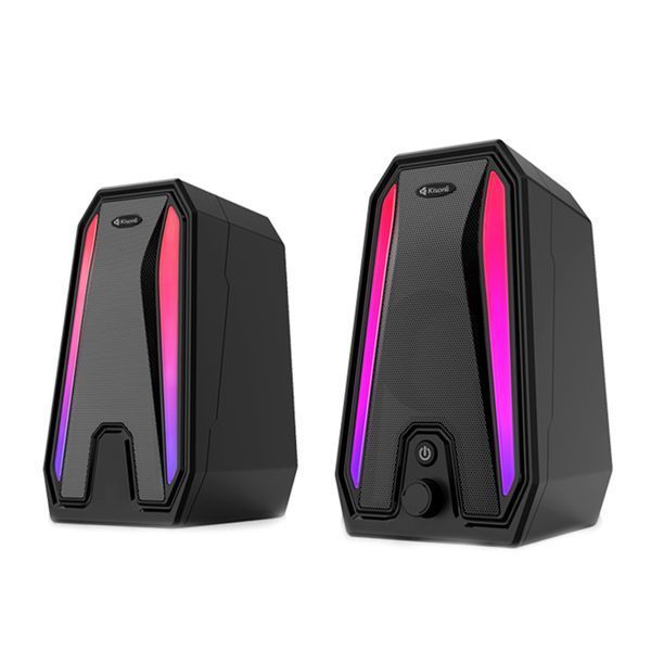 Колонка для комп'ютера Kisonli X10 RGB black 46950 фото