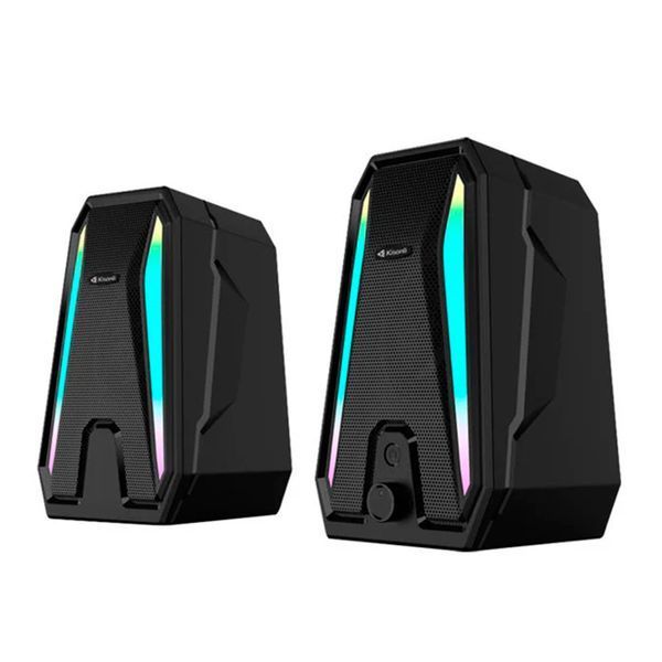 Колонка для комп'ютера Kisonli X10 RGB black 46950 фото