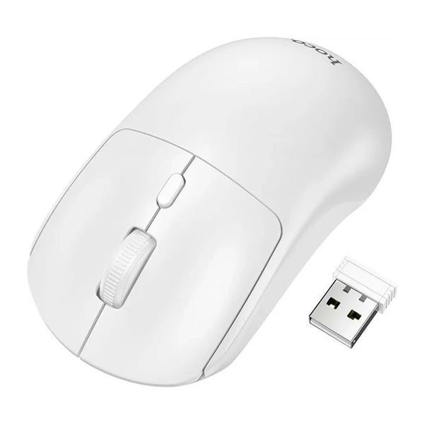 Мишка Bluetooth Hoco GM42 white 44546 фото