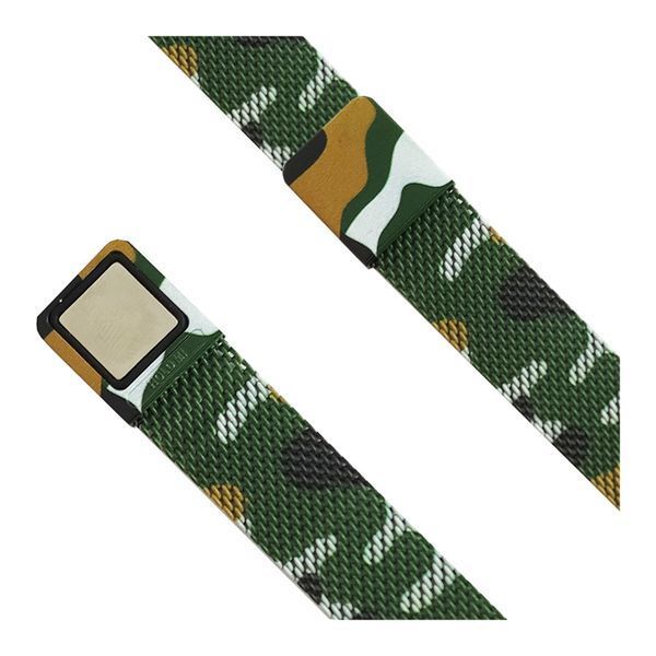 Ремінець Xiaomi Mi Band 5/6 Milanese Loop magnet camouflage green 28788 фото