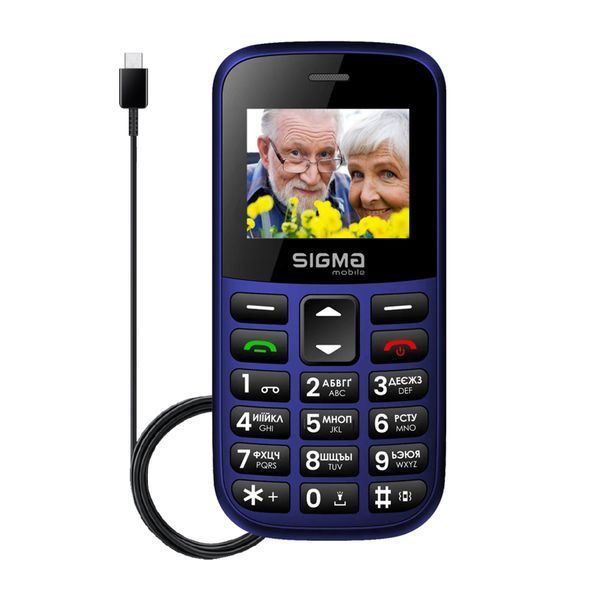 Телефон Sigma Comfort 50 CF115 Easy Blue UA 39172 фото