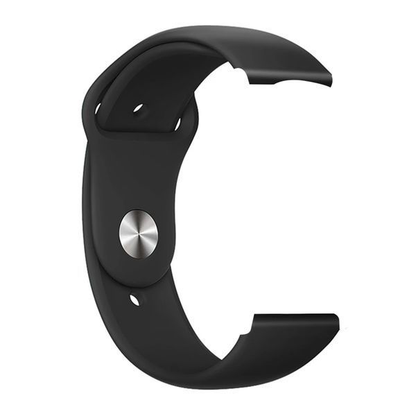 Універсальний ремінець Hoco WH11 22mm silicone black 42551 фото