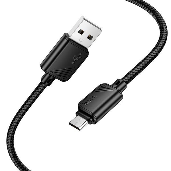 USB Cable Hoco Micro usb X113 1m black 46050 фото
