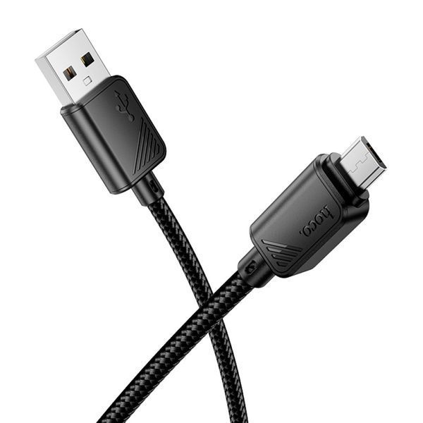 USB Cable Hoco Micro usb X113 1m black 46050 фото