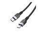 Cable Hoco Type-C to Type-C X109 60w 1m black 38832 фото 3
