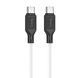 Cable Hoco Type-C to Type-C X90 60w/3A 1m white 40201 фото 2