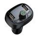 FM трансмістер Baseus S-09A 2.4A 2USB black 24967 фото 3