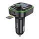 FM трансмістер Bluetooth Hoco DE5 black 43708 фото 3