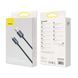 USB Cable Baseus Crystal Shine Series Lightning 2.4A (2m) black 09904 фото 3
