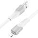 USB Cable Hoco Lightning X106 2.4A 2m grey 44810 фото 4