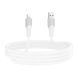USB Cable Hoco Lightning X106 2.4A 2m grey 44810 фото 2