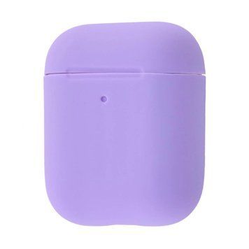 Чохол Silicone Case на AirPods 1/2 light purple 22564 фото