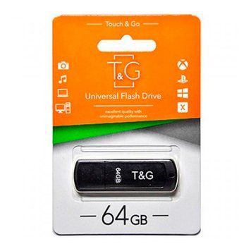 USB Flash 64 GB T&G 011 Black UA 23709 фото