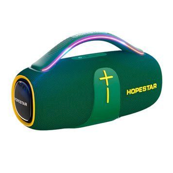 Колонка Bluetooth Hopestar H85 70W/IPX6/8800mAh green 45586 фото