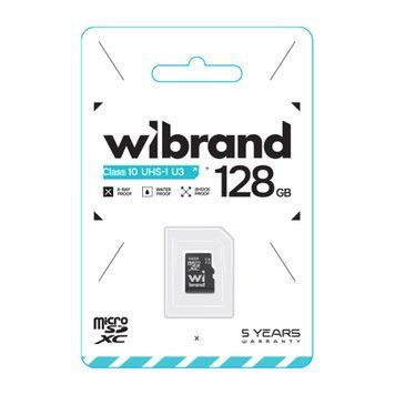MicroSD 128GB Wibrand UHS -1 Class 10 UA 30520 фото