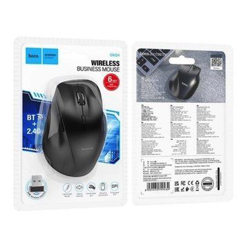 Мишка Bluetooth Hoco GM24 black 34736 фото