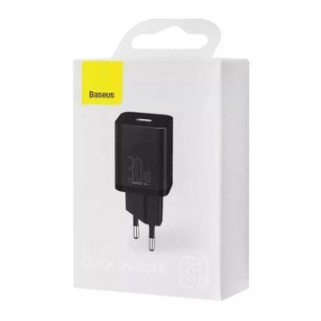 МЗП Baseus Super Silicone PD 30W (1USB-C) black 28565 фото