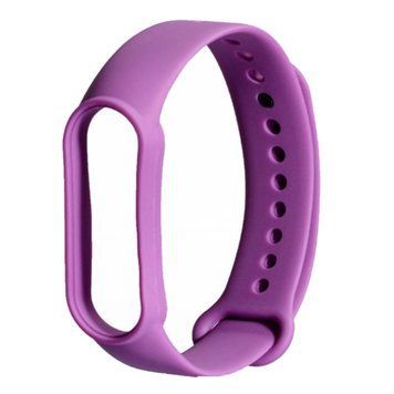 Ремінець Xiaomi Mi Band 5/6 romb purple 03583 фото