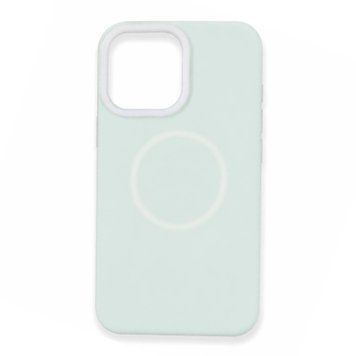 Силікон iPhone 16 Pro Smooth MagSafe mint 47330 фото
