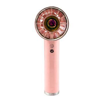 Вентилятор з акумулятором Fan Handheld LX66 pink 47276 фото