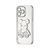 Силікон iPhone Xr Shining Bear Case silver 34603 фото