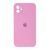 Silicone case Full camera iPhone 12 Pro Max cotton candy 02831 фото
