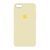 Silicone case Full iPhone 6/6S mellow yellow 01969 фото