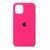 Silicone case iPhone 12 Pro Max pink neon 27770 фото