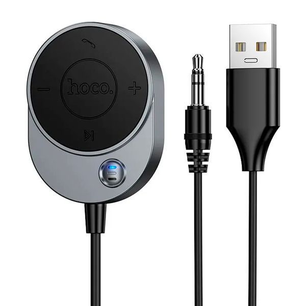 Bluetooth Audio Reciver Hoco BT E150 grey 44862 фото