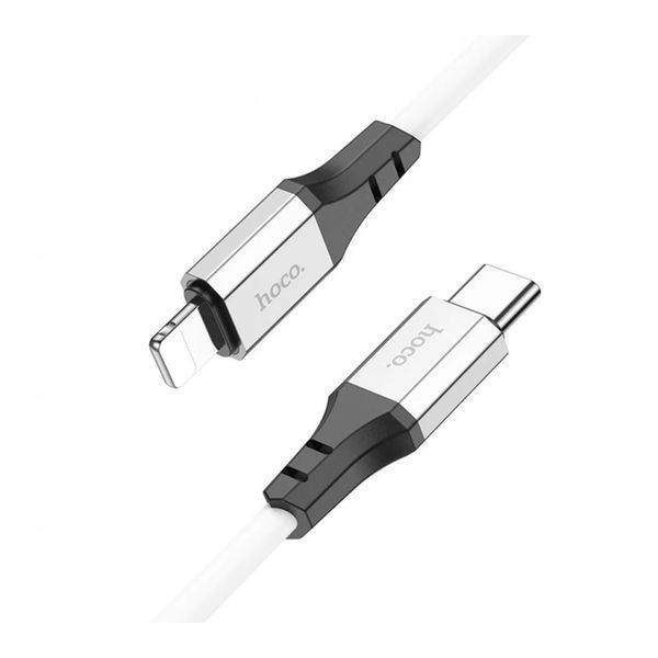Cable Hoco Type-C to Lightning X86 20W/3A 1m white 39681 фото