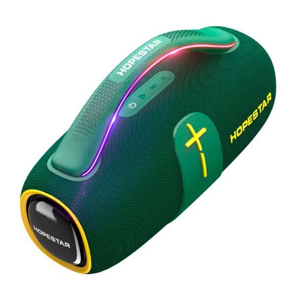 Колонка Bluetooth Hopestar H85 70W/IPX6/8800mAh green 45586 фото