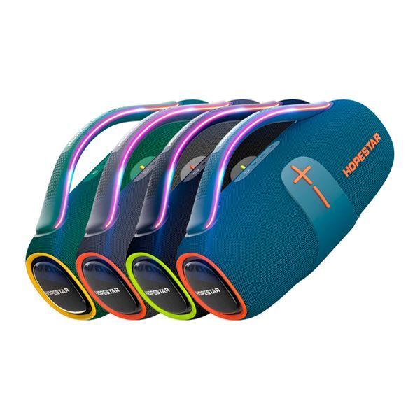 Колонка Bluetooth Hopestar H85 70W/IPX6/8800mAh green 45586 фото