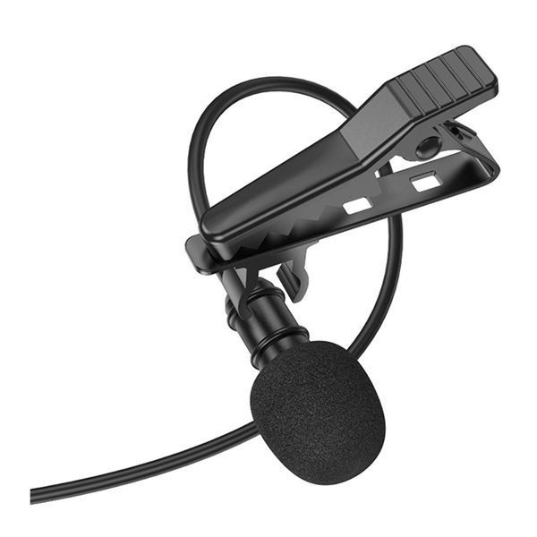 Мікрофон петличний Borofone BFK11 Type-C black 35545 фото