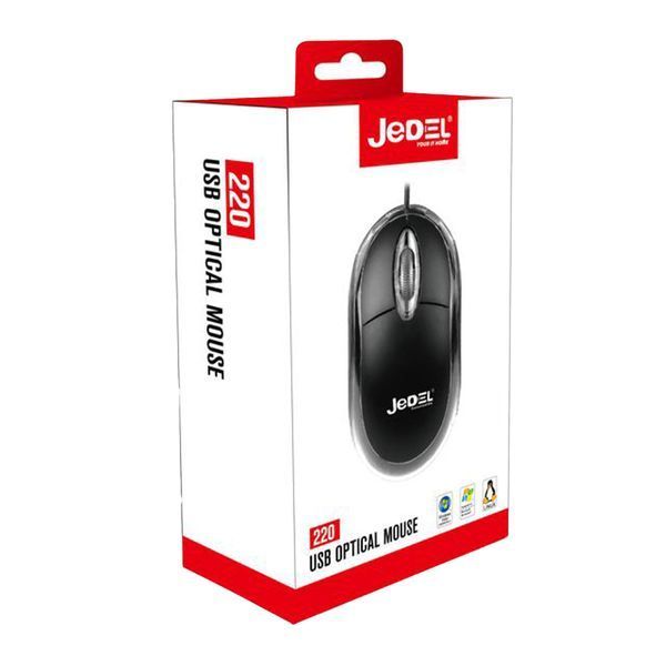 Мишка JEDEL TB220 black 30211 фото