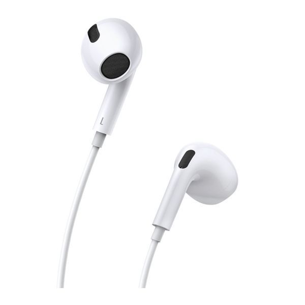 Навушники Baseus Encok Wired H17 (3,5mm) white 35747 фото