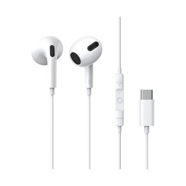Навушники Baseus Encok Wired H17 (3,5mm) white 35747 фото