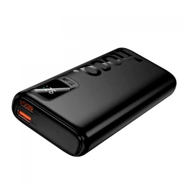 Power bank 10 000 mAh Hoco J158 Pro PD20W+22.5W Display black 45936 фото