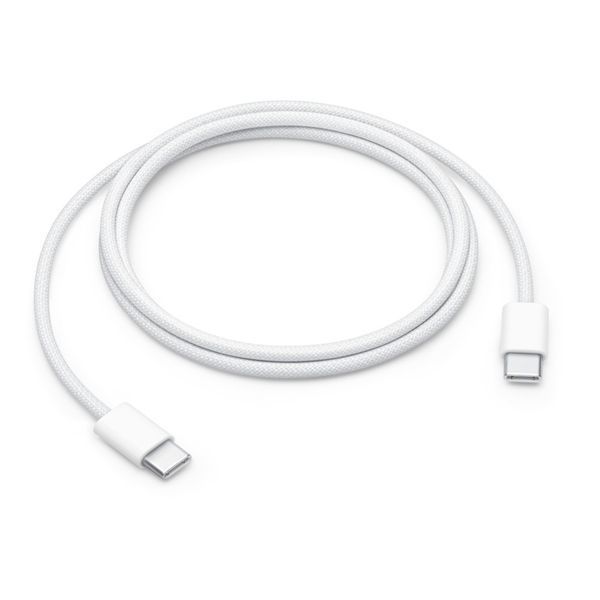 USB-C Cable Apple FineWoven Premium Type-C to Type-C 60W white 00763 фото